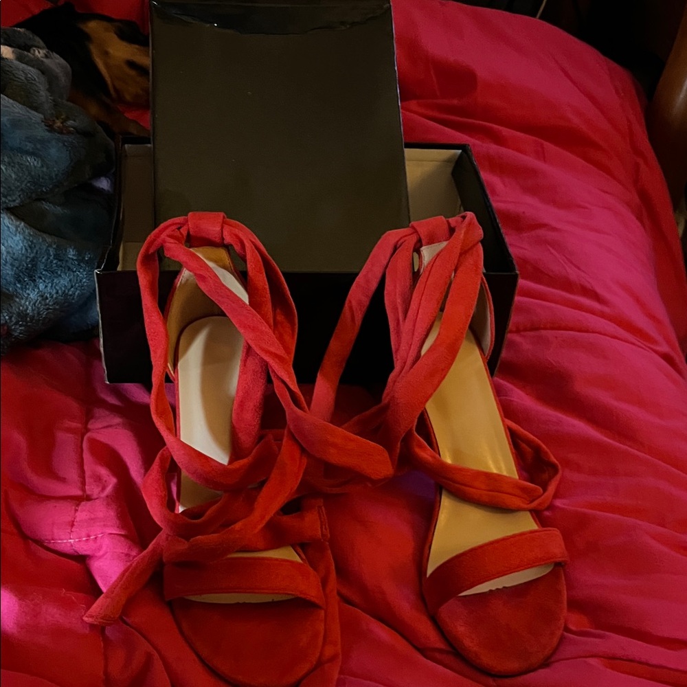 Elegant Red Women's heels